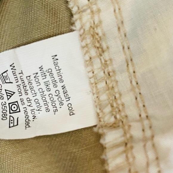 J. Crew Tank Khaki 3” Broken-In Chino Shorts Size 12 - Picture 5 of 7